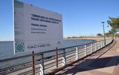 Foto de la galería: Costanera de Posadas: Yacyretá inició la etapa final del pedraplén para el nuevo circuito costero