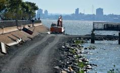 Foto de la galería: Costanera de Posadas: Yacyretá inició la etapa final del pedraplén para el nuevo circuito costero