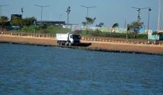 Foto de la galería: Costanera de Posadas: Yacyretá inició la etapa final del pedraplén para el nuevo circuito costero