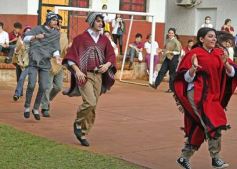 Foto de la galería: Peña Patria del 9 de Julio en el Instituto Madre de La Misericordia de Posadas