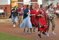Foto de la galería: Peña Patria del 9 de Julio en el Instituto Madre de La Misericordia de Posadas