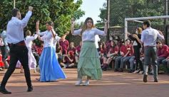 Foto de la galería: Peña Patria del 9 de Julio en el Instituto Madre de La Misericordia de Posadas