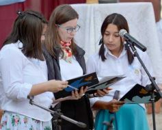 Foto de la galería: Peña Patria del 9 de Julio en el Instituto Madre de La Misericordia de Posadas