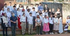 Foto de la galería: Peña Patria del 9 de Julio en el Instituto Madre de La Misericordia de Posadas