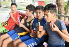 Foto de la galería: Con  un especial agasajo, el IPLyC celebró a los niños junto al Flaco Schiavi