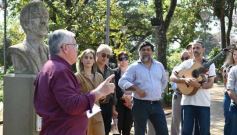 Foto de la galería: Alcibiades Alarcón: vecinos, artistas y autoridades pidieron por el respeto al acervo cultural misionero