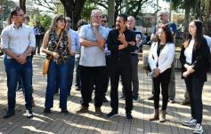 Foto de la galería: Alcibiades Alarcón: vecinos, artistas y autoridades pidieron por el respeto al acervo cultural misionero