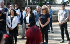 Foto de la galería: Alcibiades Alarcón: vecinos, artistas y autoridades pidieron por el respeto al acervo cultural misionero