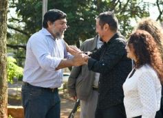 Foto de la galería: Alcibiades Alarcón: vecinos, artistas y autoridades pidieron por el respeto al acervo cultural misionero