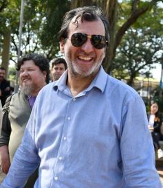 Foto de la galería: Alcibiades Alarcón: vecinos, artistas y autoridades pidieron por el respeto al acervo cultural misionero