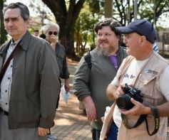Foto de la galería: Alcibiades Alarcón: vecinos, artistas y autoridades pidieron por el respeto al acervo cultural misionero