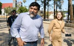 Foto de la galería: Alcibiades Alarcón: vecinos, artistas y autoridades pidieron por el respeto al acervo cultural misionero