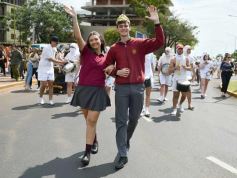 Foto de la galería: Estudiantina 2022: la fiesta fue de los estudiantes en la primera prueba piloto
