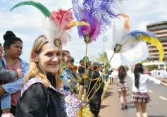Foto de la galería: Estudiantina 2022: la fiesta fue de los estudiantes en la primera prueba piloto