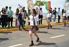 Foto de la galería: Estudiantina 2022: la fiesta fue de los estudiantes en la primera prueba piloto