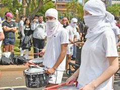 Foto de la galería: Estudiantina 2022: la fiesta fue de los estudiantes en la primera prueba piloto