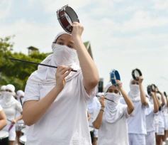 Foto de la galería: Estudiantina 2022: la fiesta fue de los estudiantes en la primera prueba piloto