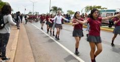 Foto de la galería: Estudiantina 2022: la fiesta fue de los estudiantes en la primera prueba piloto