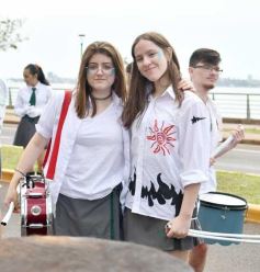 Foto de la galería: Estudiantina 2022: la fiesta fue de los estudiantes en la primera prueba piloto