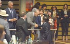 Foto de la galería: Con participación internacional: la Legislatura abrió un nuevo Parlamento Estudiantil Misionero