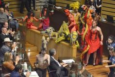 Foto de la galería: Con participación internacional: la Legislatura abrió un nuevo Parlamento Estudiantil Misionero