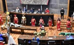 Foto de la galería: Con participación internacional: la Legislatura abrió un nuevo Parlamento Estudiantil Misionero