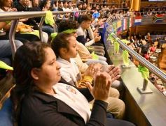Foto de la galería: Con participación internacional: la Legislatura abrió un nuevo Parlamento Estudiantil Misionero