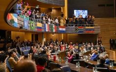 Foto de la galería: Con participación internacional: la Legislatura abrió un nuevo Parlamento Estudiantil Misionero