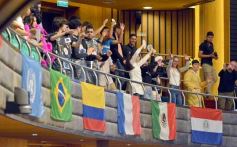 Foto de la galería: Con participación internacional: la Legislatura abrió un nuevo Parlamento Estudiantil Misionero