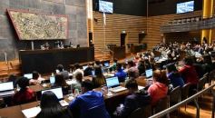 Foto de la galería: Parlamento Internacional: los jóvenes legisladores ocuparon sus bancas y sancionaron leyes