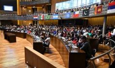 Foto de la galería: Parlamento Internacional: los jóvenes legisladores ocuparon sus bancas y sancionaron leyes