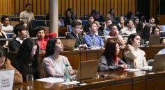 Foto de la galería: Parlamento Internacional: los jóvenes legisladores ocuparon sus bancas y sancionaron leyes
