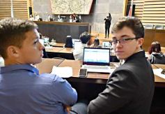 Foto de la galería: Parlamento Internacional: los jóvenes legisladores ocuparon sus bancas y sancionaron leyes