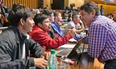 Foto de la galería: Parlamento Internacional: los jóvenes legisladores ocuparon sus bancas y sancionaron leyes