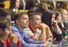 Foto de la galería: Parlamento Internacional: los jóvenes legisladores ocuparon sus bancas y sancionaron leyes