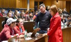 Foto de la galería: Parlamento Internacional: los jóvenes legisladores ocuparon sus bancas y sancionaron leyes