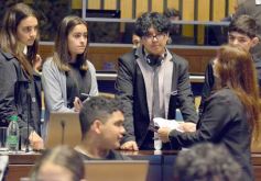 Foto de la galería: Parlamento Internacional: los jóvenes legisladores ocuparon sus bancas y sancionaron leyes