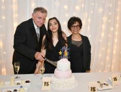 Foto de la galería: Con un espectacular festejo, llegaron los 15 años de Valentina Acuña