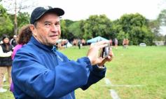 Foto de la galería: A puro Rugby: los "Classics" de Centro de Cazadores homenajearon al consagrado Carmelo Rodríguez