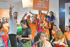 Foto de la galería: Junto a la militancia, el Peronismo Renovador celebró el Dia de la Lealtad