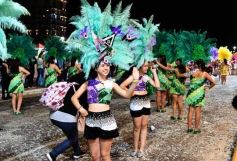 Foto de la galería: Con gran energía estudiantil y la hinchada a pleno: la estudiantina vivió su última noche de calle