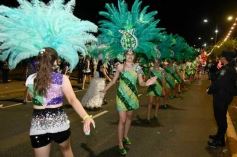 Foto de la galería: Con gran energía estudiantil y la hinchada a pleno: la estudiantina vivió su última noche de calle