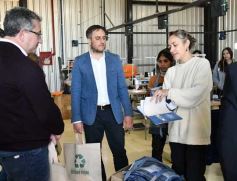 Foto de la galería: Gestión ambiental: Herrera Ahuad y Cabandié recorrieron el Parque Industrial de Posadas