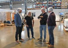 Foto de la galería: Gestión ambiental: Herrera Ahuad y Cabandié recorrieron el Parque Industrial de Posadas