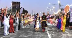 Foto de la galería: Estudiantina: otras postales que dejó la cuarta noche en la costanera