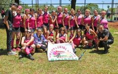 Foto de la galería: Las chicas del Hockey Nacional hicieron rodar la bocha en la capital misionera