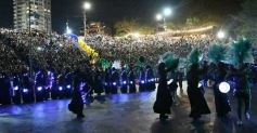 Foto de la galería: Show de Scolas: con un público colmado los estudiantes se despidieron de la estudiantina posadeña
