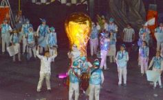 Foto de la galería: Show de Scolas: con un público colmado los estudiantes se despidieron de la estudiantina posadeña