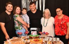 Foto de la galería: Con la familia y amigos se prendió la fiesta en el cumple de Pico Salinas