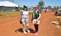 Foto de la galería: Sábado para salir en Posadas: postales de lo que fue el arranque en el tercer día de la Feria Forestal Argentina